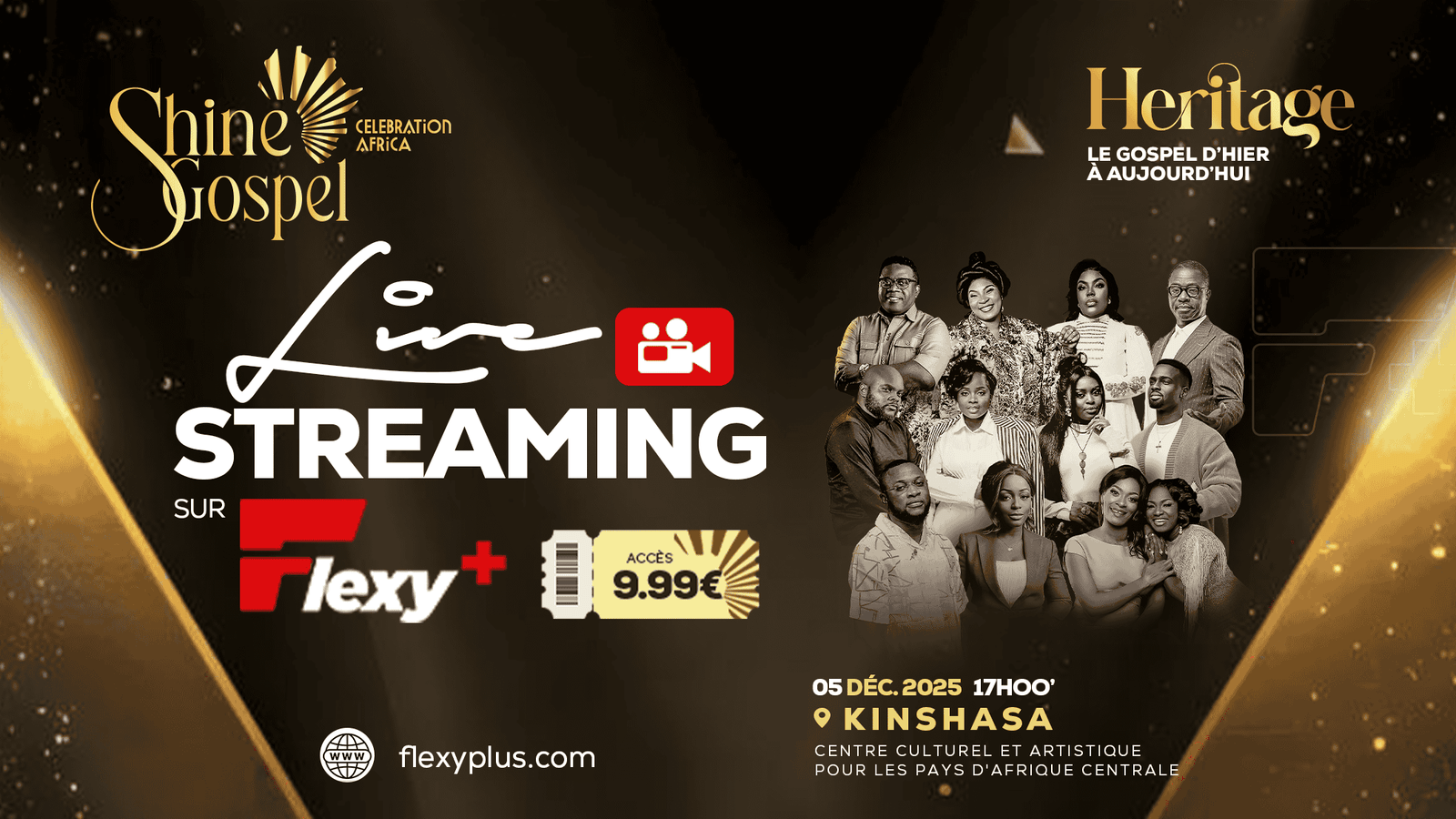 Héritage – Le Gospel d’hier à aujourd’hui (Shine Gospel Celebration Africa)